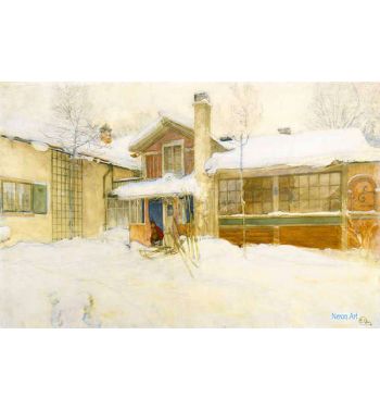 My Country Cottage In Winter Sundborn