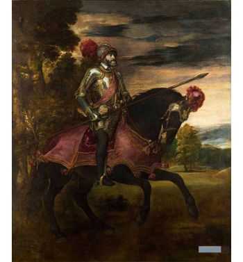 Equestrian Portrait Of Charles V
