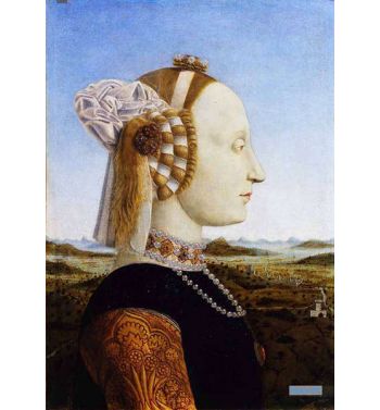 The Duchess Of Urbino Battista Sforza