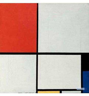 Composition In Red, Yellow And Blue