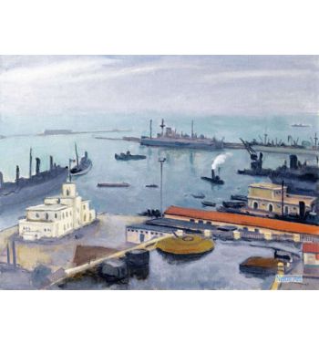 The Port And The Customs House, 1942 1943