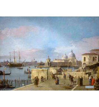 Entrance To The Grand Canal From The Molo Venice