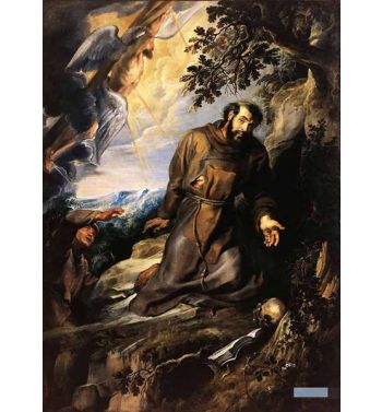 St Francis Of Assisi Receiving The Stigmata