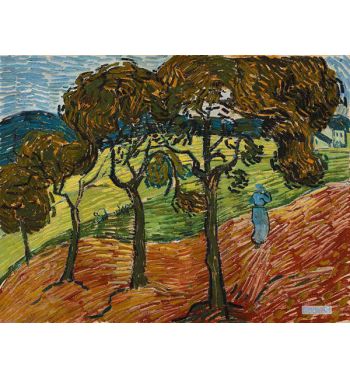 Landscape With Trees And Figures