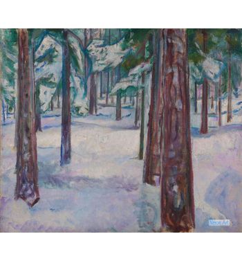 Forest In Snow, 1912