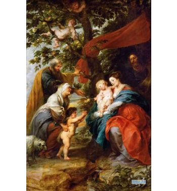 Holy Family Under The Appletree