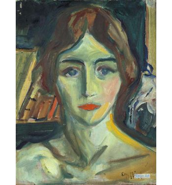 Birgit Prestoe, Portrait Study, 1925