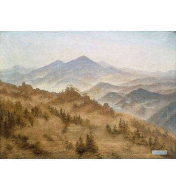 Landscape With The Rosenberg In The Bohemian Mountains