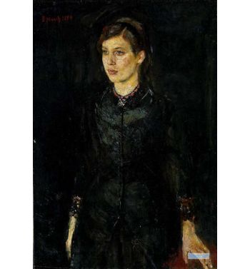 Inger In Black, 1884