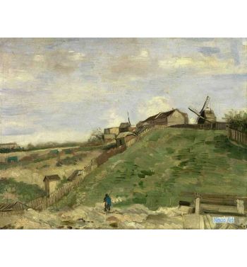 The Hill Of Montmartre With Stone Quarry 