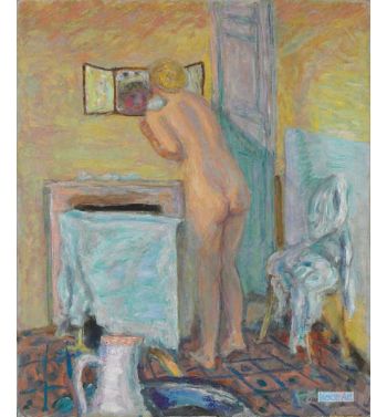 Nude Before The Mirror Or Bather