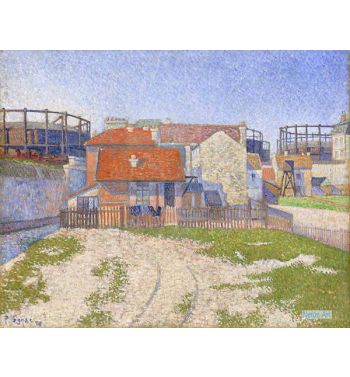 Gasometers At Clichy