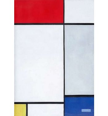 Composition In Red, Yellow And Blue 1927