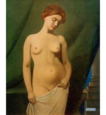 Naked Women, Green Curtain