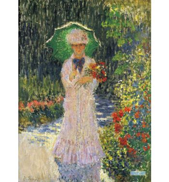 Camille With Green Umbrella 1876