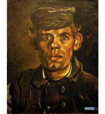 Head Of A Young Peasant In A Peaked Cap