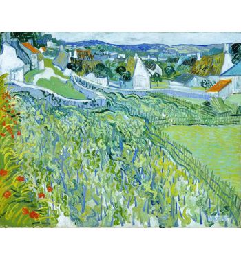 Vineyards With A View Of Auvers 