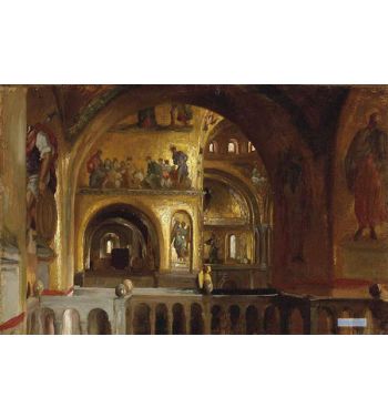 Interior Of St Mark's Basilica Venice
