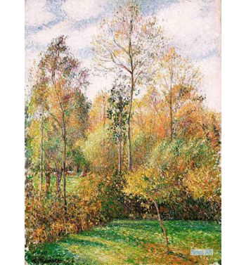 Autumn Poplars Eragny