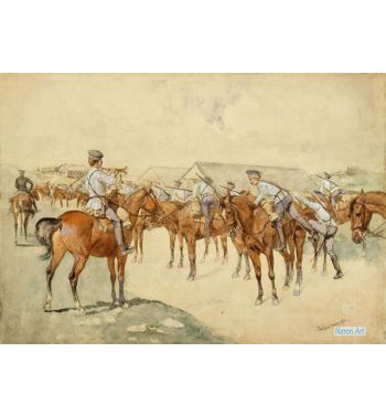 A Call To Arms, Dragoons, Mount  1892 93