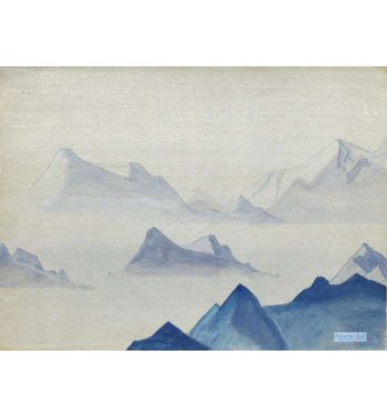 Himalayas, Album Leaf, 1933 34