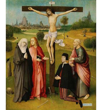 Crucifixion With Donor