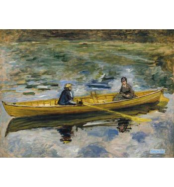 Claude Monet And Madame Henriot