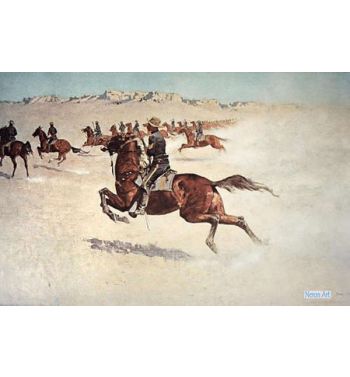 Buffalo Soldiers In Pursuit