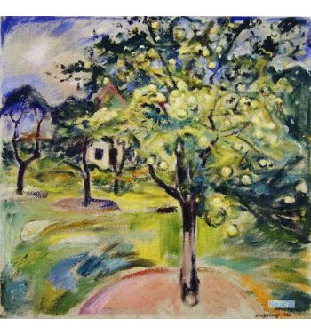 Apple Tree In The Garden At Ekely, 1929