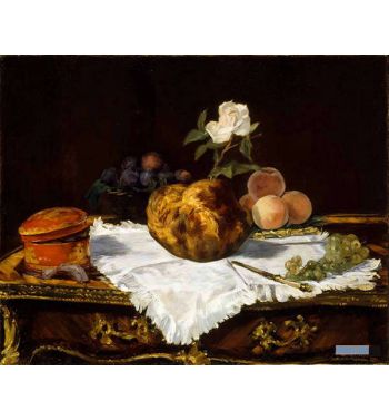 Still Life With Pears And Apples