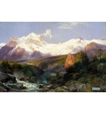 The Teton Range, 1897