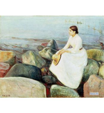 Inger On The Beach, Or Evening, Summer Night At The Seashore