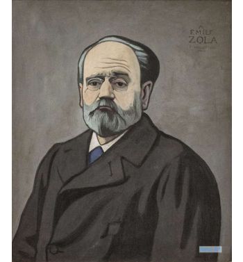 Portrait Of Emile Zola