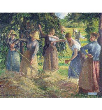 Hay Harvest At Eragny
