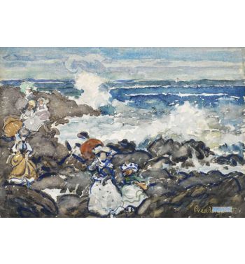 Rocks And Waves And Figures