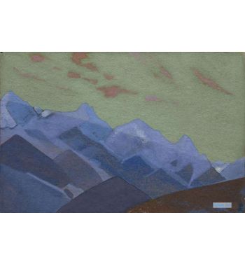 Mountain Range, Approach To Everest, 1936