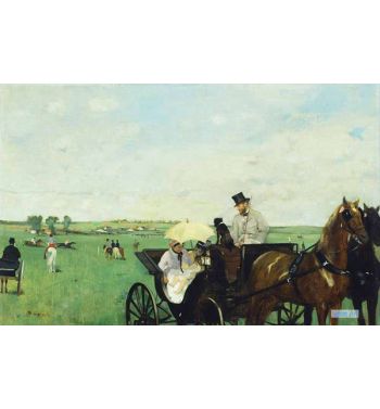 At The Races In The Countryside 1869