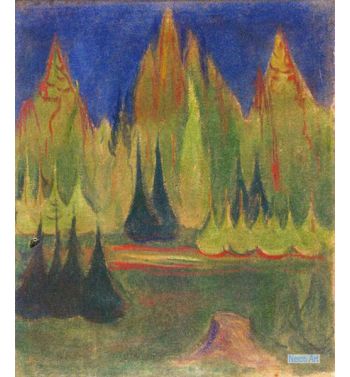 Dark Spruce Forest, 1902 3