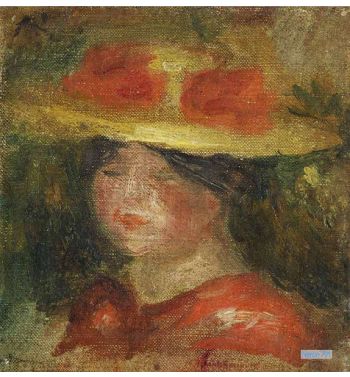 Woman's Head With Hat