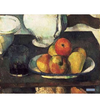 Still Life With Apples And A Glass Of Wine