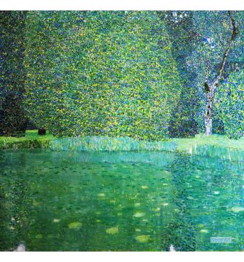 Pond At Schloss Kammer On The Attersee 1910