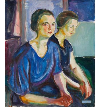Two Women, Seated, 1920S