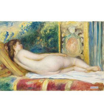 Naked Woman In The Sofa