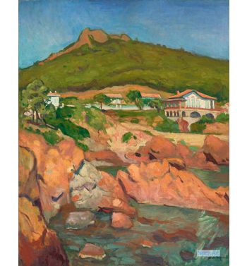 View Of Agay, The Red Rocks