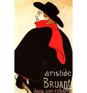 Aristide Bruant In His Cabaret