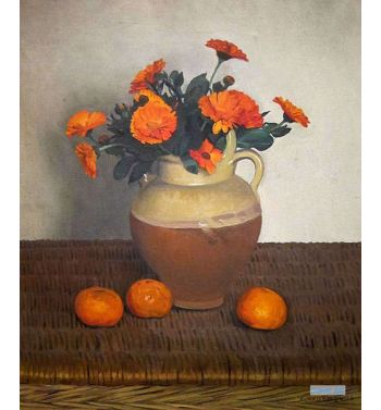 Marigolds And Tangerinesnfrancais Soucis And Mandarinesn