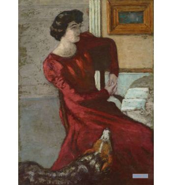 Portrait Of Madame Hessel, Or The Woman In Red, 1901