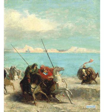 Crusaders Near The Sea 1865
