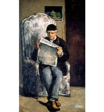 The Artist's Father Reading l'Evenement 