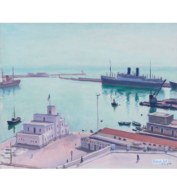Port Of Algiers, La Douane Or The Amirautee 1941